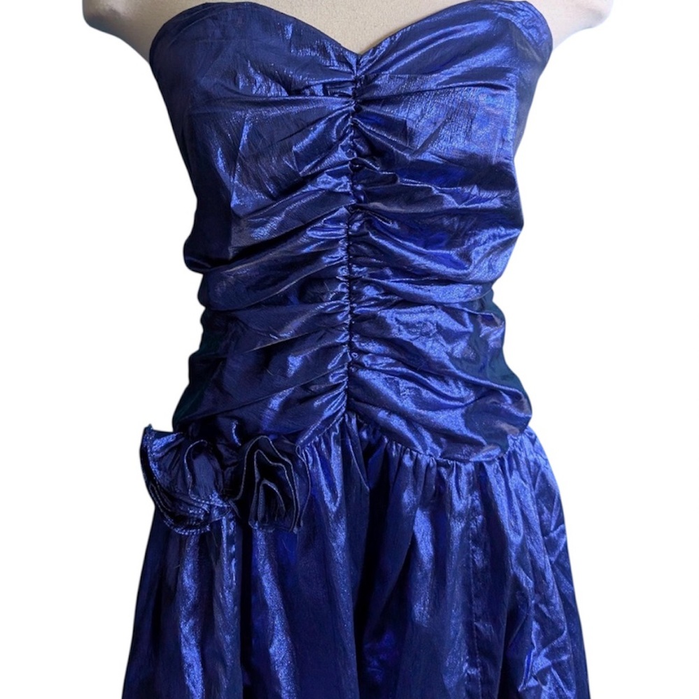 80’s Vintage Prom Dress - Picture 3 of 6
